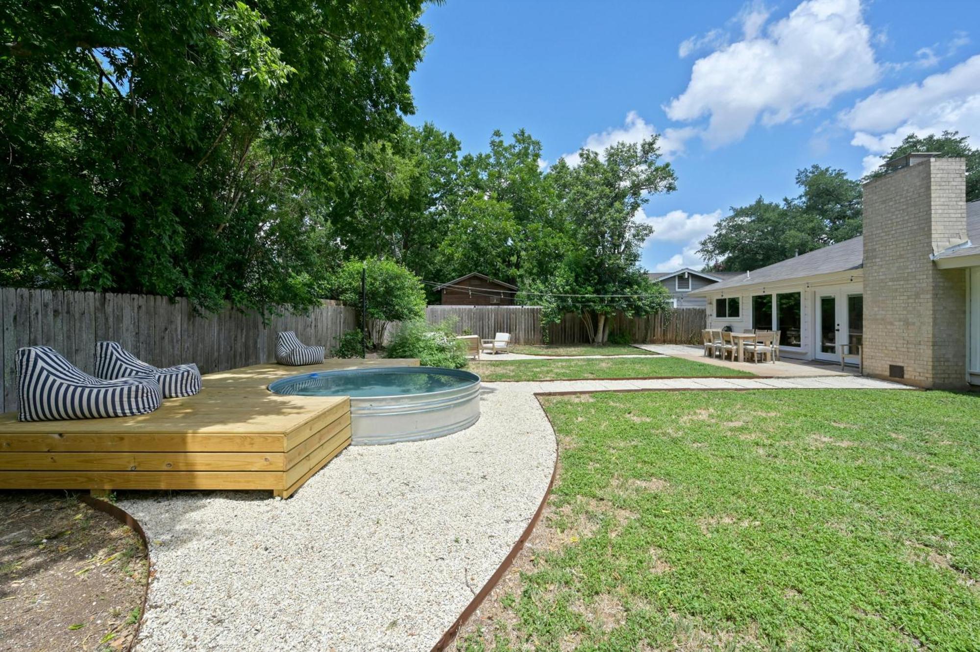 Austin Oasis Zilker, Downtown, Pool, 3 Bedroom Eksteriør bilde