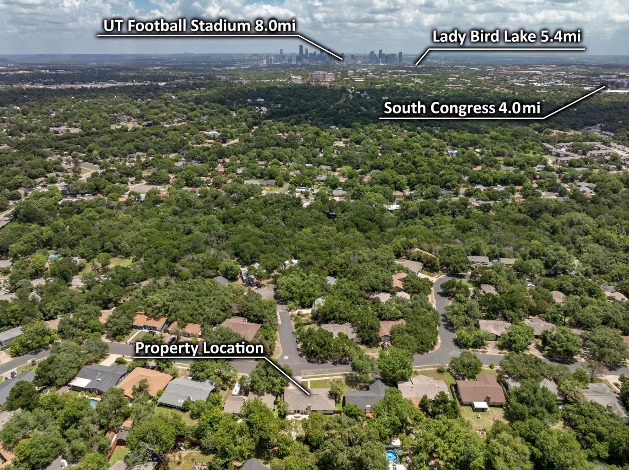 Austin Oasis Zilker, Downtown, Pool, 3 Bedroom Eksteriør bilde
